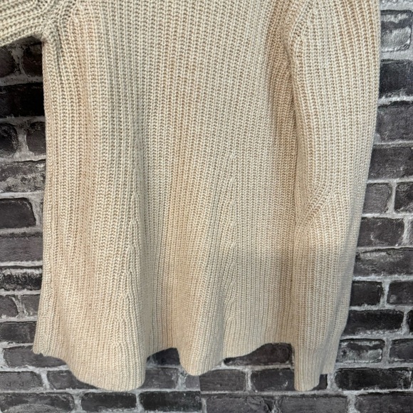 Athleta Sierra Crew Sweater tan wool knitted - Picture 7 of 10
